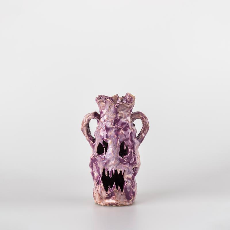Faye Hadfield, Purple rain, Ceramics now, galerie italienne